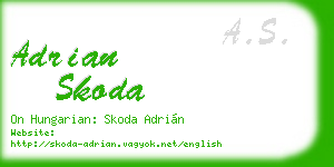 adrian skoda business card
